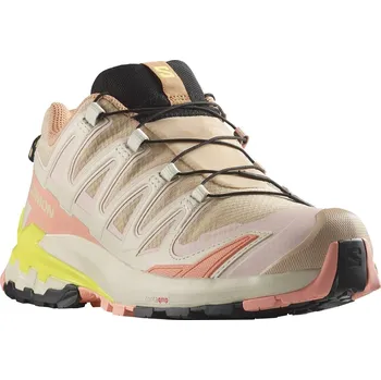 Dámská treková obuv Salomon Xa Pro 3D V9 GTX W L47271000 - hazelnut/english rose/safety yellow 36