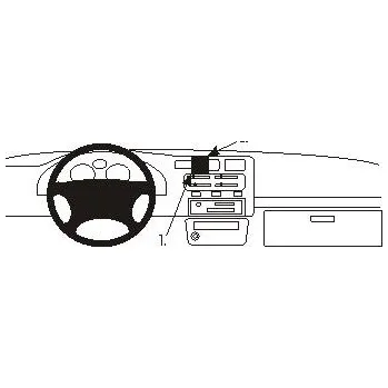 Brodit ProClip montážní konzole na palubní desku pro Toyota RAV 4 94-00, 852098