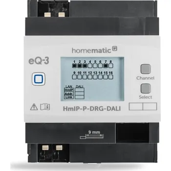 Centrální jednotka pro chytrou domácnost Homematic IP Brána DALI na DIN lištu - HmIP-P-DRG-DALI