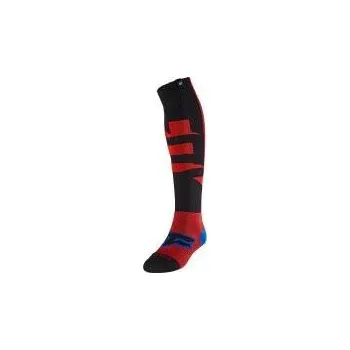 Moto obuv Ponožky FOX Coolmax Thin Sock Speyer Fluo Red Varianta: L