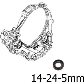 Motor pro motocykl Originál díl Simerink kliky olej mazání 14-24-5