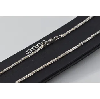 Náhrdelník Stříbrný řetízkový náhrdelník silný Délka: 45 cm