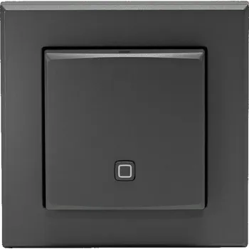 Meteostanice Homematic IP Senzor teploty a vlhkosti - vnitřní, antracit - HmIP-STH-A