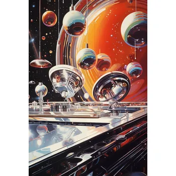 Plakát Plakát Orchestr sfér bez rámu 61 x 90,5 cm