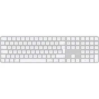 Klávesnice Apple Magic Keyboard Numeric Touch ID/Bezdrátová Bluetooth/HU layout/Bílá