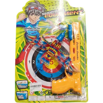 Dětská zbraň Orel pták vystřelovací zvířátko set s pistolí na baterie Světlo plast