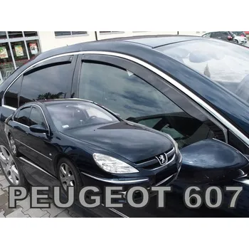 Plexi ofuk oken Ofuky oken - Peugeot 607 4D Sedan r.v. 1999-2010 (+zadní)