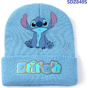 Čepice Lilo & Stitch Dětská zimní/podzimní úpletová čepice - Stitch (modrá) Motiv: modrá - SDZ840S