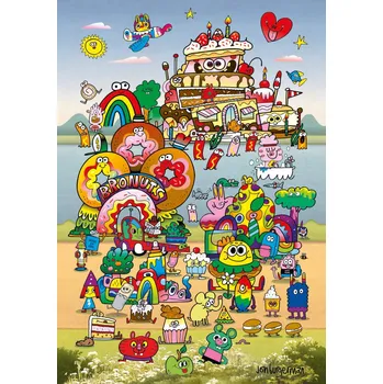 Puzzle Puzzle Heye Vydejte se na výlet s… Jonem Burgermanem, 500 dílků