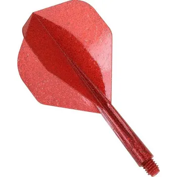 Příslušenství pro šipky Letky CONDOR ZERO Stress Standard Glitter Red Short