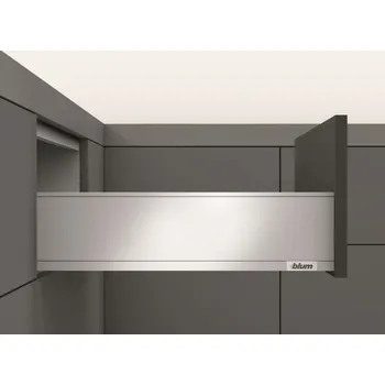 Nábytkové kování Blum K-BLUM Legrabox K 600 mm/70 kg, Blumotion/TOB, bílá :: vnitřní