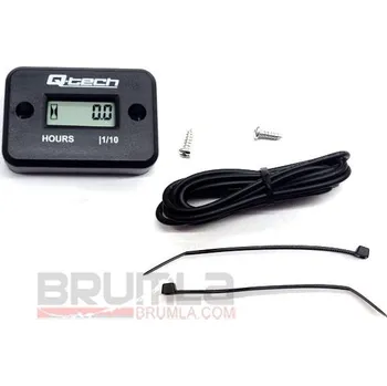 Měřič motohodin QTECH Varianta: oranžový