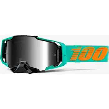 Motocyklové brýle Brýle 100% ARMEGA Clark silver mirror 2021