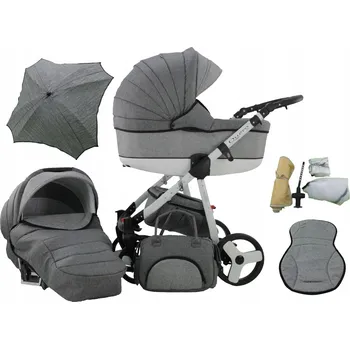 Kočárek KAREX MULTIFUNKČNÍ KOČÁREK 2V1 QUERO alu + SLUNEČNÍK