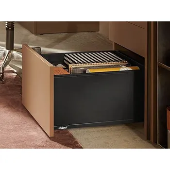 Blum K-BLUM Legrabox F 500mm/40 kg, Blumotion/TOB, karbon černý :: vrut