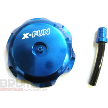 Palivový systém pro motocykl Zátka nádrže HUSQVARNA-KTM modrá