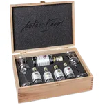 Set ovocných destilátů Anton Kaapl Dřevěné dárkové balení malé