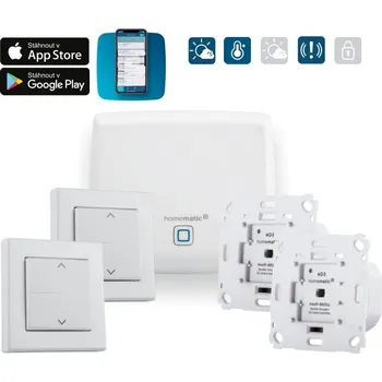 Homematic IP Startovací sada - Řízení stínění - HmIP-SK20