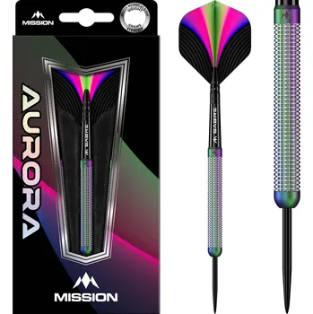 Šipky Mission Aurora 90% 23g steel