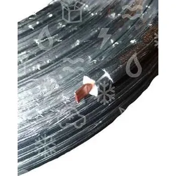 Klimatizace ZETAESSE TRUBKA CU, izolovaná AL folie, 3/8"-1,0 mm (10 mm), 50 m balení