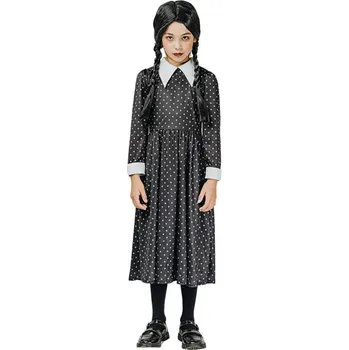 Karnevalový kostým KARNEVAL Šaty gotická dívka vel. S (110-120cm) 4-6 let *KOSTÝM*