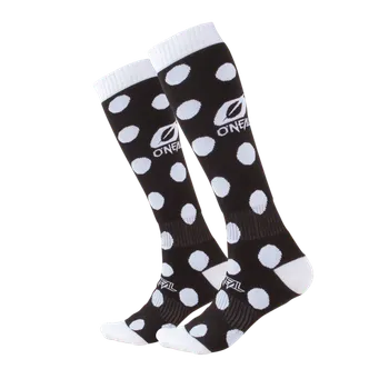 Moto obuv Podkolenky ONEAL Candy černo/bílé