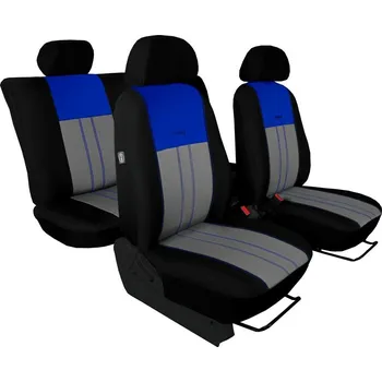 Potah na volant Autopotahy Hyundai i 30 II TYP GD, bez zadní lok.op.,od 2012-2017, DUO modro šedé