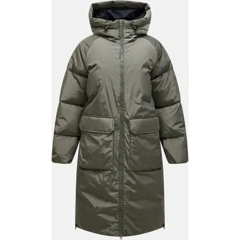 Dámský kabát KABÁT PEAK PERFORMANCE W BLUEBIRD DOWN COAT PINE NEEDLE
