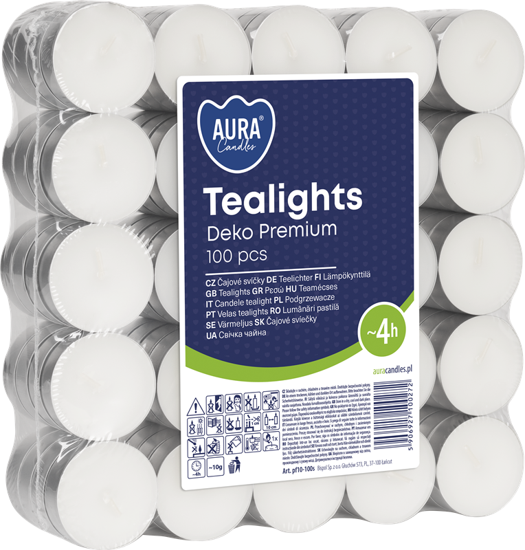 čajová svíčka 100ks Deko Premium
