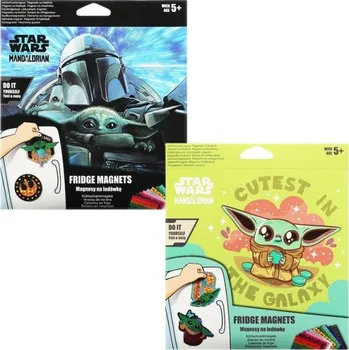 Dekorativní magnet Magnetky CoolPack 4 velké tvary, Star Wars