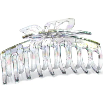 Perleťový skřipec s motýlem Barva: šedá