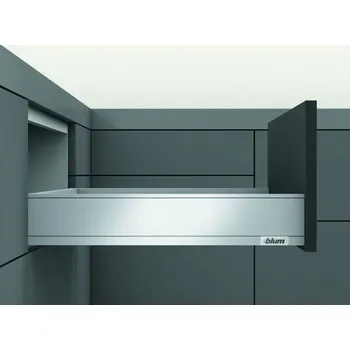 Nábytkové kování Blum K-BLUM Legrabox M 450 mm/40 kg, Blumotion/TOB, nerez :: vrut