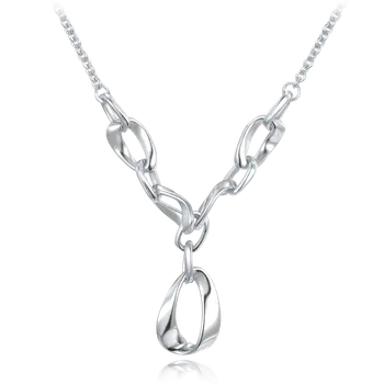 Náhrdelník MINET Elegantní stříbrný náhrdelník
