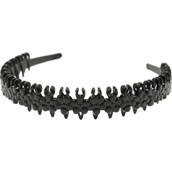 Čelenka Plastová čelenka s hřebínkem Barva: černá