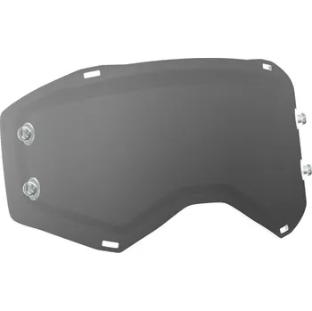 Motocyklové brýle Sklo do brýlí dvojité SCOTT PROSPECT grey afc