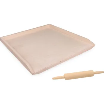 Dřevěná hračka Sada dřevěného válu a válečku