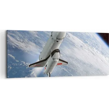 Obraz Foto obraz na plátně canvas 100x40 kosmos obývací pokoj ložnice na zeď velký