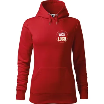 Dámská mikina DOBRÝ TRIKO Dámská firemní mikina s logem Velikost dámské mikiny: S, Barva: Červená