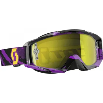 Motocyklové brýle Brýle SCOTT TYRANT MX zebra fialovo/žluté 2016