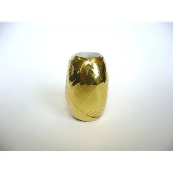 Stuha Vázací stuha 5mm x 20m metalická zlatá