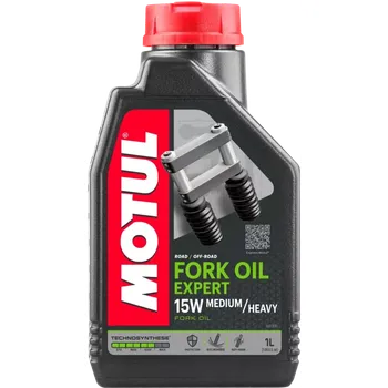 Provozní kapalina MOTUL Tlumičový olej Expert Medium/Heavy 15W 1L