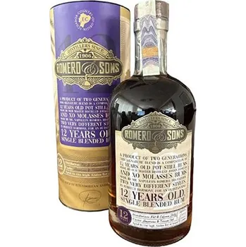 Rum Romero & Sons aged 12 let 0,7 l