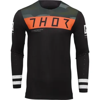 Moto dres Dres THOR PRIME černo/maskáčový 2022 Varianta: M