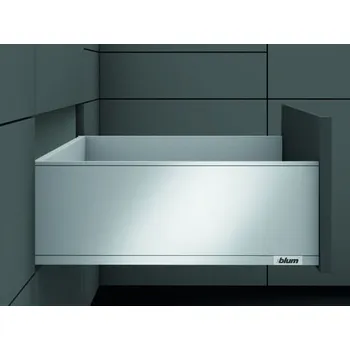 Nábytkové kování Blum K-BLUM Legrabox C Pure 500 mm/40 kg, Blumotion/TOB, nerez :: vrut