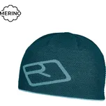 Čepice ORTOVOX Merino Logo Knit dark arctic grey 2026 - Odesíláme do 24 hodin