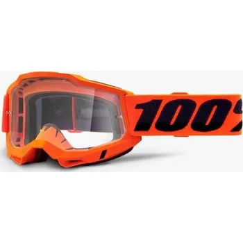 Motocyklové brýle Brýle 100% ACCURI2 OTG Neon Orange