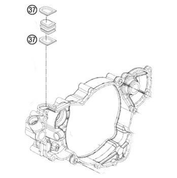 Těsnění pro motocykl Originál díl Těsnění přívěry