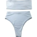 Jednoduché dvoudílné plavky Barva: Bílá, Velikost: XS