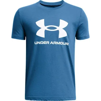 Chlapecké tričko Under Armour Sportstyle Logo SS J 1363282-406 - blue S