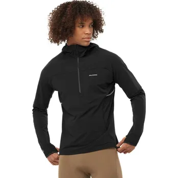 Pánská mikina Salomon Sense Aero Hybrid HZ HD M LC2290600 - deep black S